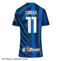 Inter Milan Joaquin Correa #11 Hjemmedrakt Dame 2024-25 Kortermet