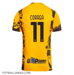 Inter Milan Joaquin Correa #11 Tredjedrakt 2024-25 Kortermet