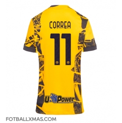 Inter Milan Joaquin Correa #11 Tredjedrakt Dame 2024-25 Kortermet