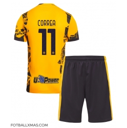 Inter Milan Joaquin Correa #11 Tredjedraktsett Barn 2024-25 Kortermet (+ Korte bukser)