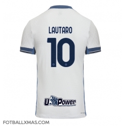 Inter Milan Lautaro Martinez #10 Bortedrakt 2024-25 Kortermet