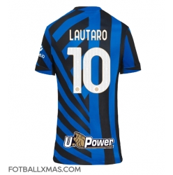 Inter Milan Lautaro Martinez #10 Hjemmedrakt Dame 2024-25 Kortermet