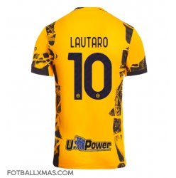 Inter Milan Lautaro Martinez #10 Tredjedrakt 2024-25 Kortermet