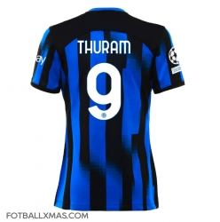 Inter Milan Marcus Thuram #9 Hjemmedrakt Dame 2023-24 Kortermet