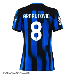 Inter Milan Marko Arnautovic #8 Hjemmedrakt Dame 2023-24 Kortermet