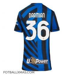 Inter Milan Matteo Darmian #36 Hjemmedrakt Dame 2024-25 Kortermet