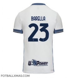 Inter Milan Nicolo Barella #23 Bortedrakt 2024-25 Kortermet