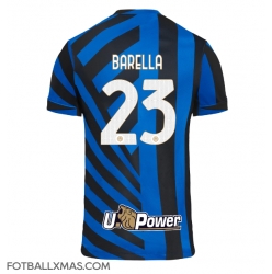 Inter Milan Nicolo Barella #23 Hjemmedrakt 2024-25 Kortermet