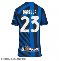 Inter Milan Nicolo Barella #23 Hjemmedrakt Dame 2024-25 Kortermet