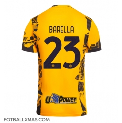 Inter Milan Nicolo Barella #23 Tredjedrakt 2024-25 Kortermet