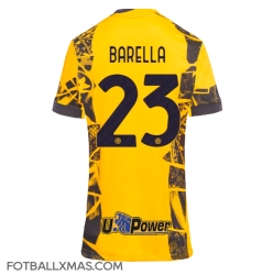 Inter Milan Nicolo Barella #23 Tredjedrakt Dame 2024-25 Kortermet