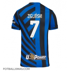 Inter Milan Piotr Zielinski #7 Hjemmedrakt 2024-25 Kortermet