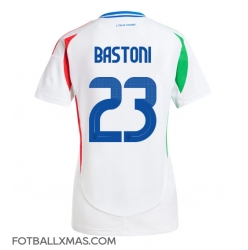 Italia Alessandro Bastoni #23 Bortedrakt Dame EM 2024 Kortermet