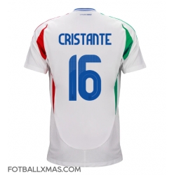 Italia Bryan Cristante #16 Bortedrakt EM 2024 Kortermet