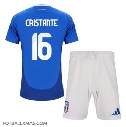 Italia Bryan Cristante #16 Hjemmedraktsett Barn EM 2024 Kortermet (+ Korte bukser)