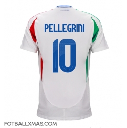 Italia Lorenzo Pellegrini #10 Bortedrakt EM 2024 Kortermet