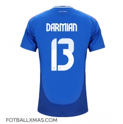 Italia Matteo Darmian #13 Hjemmedrakt EM 2024 Kortermet