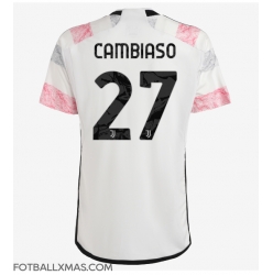 Juventus Andrea Cambiaso #27 Bortedrakt 2023-24 Kortermet