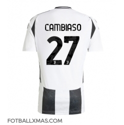 Juventus Andrea Cambiaso #27 Hjemmedrakt 2024-25 Kortermet