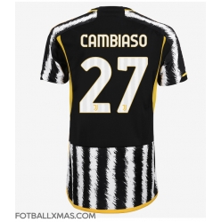 Juventus Andrea Cambiaso #27 Hjemmedrakt Dame 2023-24 Kortermet