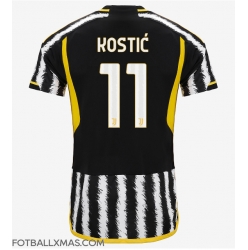 Juventus Filip Kostic #11 Hjemmedrakt 2023-24 Kortermet