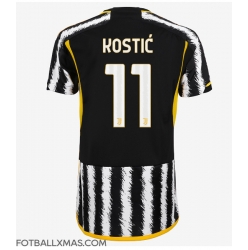 Juventus Filip Kostic #11 Hjemmedrakt Dame 2023-24 Kortermet