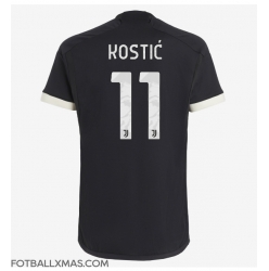 Juventus Filip Kostic #11 Tredjedrakt 2023-24 Kortermet