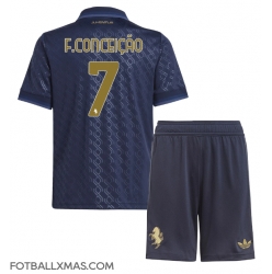 Juventus Francisco Conceicao #7 Tredjedraktsett Barn 2024-25 Kortermet (+ Korte bukser)