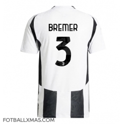 Juventus Gleison Bremer #3 Hjemmedrakt 2024-25 Kortermet