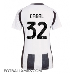 Juventus Juan Cabal #32 Hjemmedrakt Dame 2024-25 Kortermet