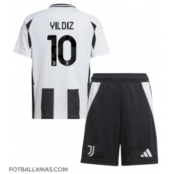 Juventus Kenan Yildiz #10 Hjemmedraktsett Barn 2024-25 Kortermet (+ Korte bukser)