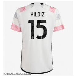 Juventus Kenan Yildiz #15 Bortedrakt 2023-24 Kortermet