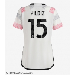 Juventus Kenan Yildiz #15 Bortedrakt Dame 2023-24 Kortermet