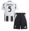 Juventus Manuel Locatelli #5 Hjemmedraktsett Barn 2024-25 Kortermet (+ Korte bukser)