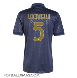 Juventus Manuel Locatelli #5 Tredjedrakt 2024-25 Kortermet