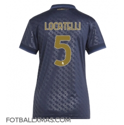 Juventus Manuel Locatelli #5 Tredjedrakt Dame 2024-25 Kortermet