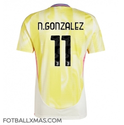 Juventus Nicolas Gonzalez #11 Bortedrakt 2024-25 Kortermet