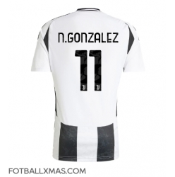 Juventus Nicolas Gonzalez #11 Hjemmedrakt 2024-25 Kortermet