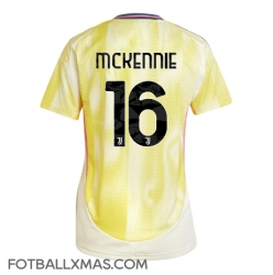 Juventus Weston McKennie #16 Bortedrakt Dame 2024-25 Kortermet