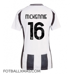 Juventus Weston McKennie #16 Hjemmedrakt Dame 2024-25 Kortermet