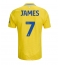 Leeds United Daniel James #7 Bortedrakt 2024-25 Kortermet