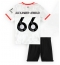 Liverpool Alexander-Arnold #66 Tredjedraktsett Barn 2024-25 Kortermet (+ Korte bukser)