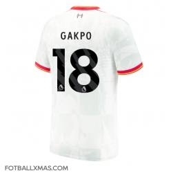 Liverpool Cody Gakpo #18 Tredjedrakt 2024-25 Kortermet