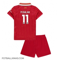 Liverpool Mohamed Salah #11 Hjemmedraktsett Barn 2024-25 Kortermet (+ Korte bukser)