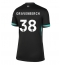 Liverpool Ryan Gravenberch #38 Bortedrakt Dame 2024-25 Kortermet