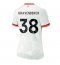 Liverpool Ryan Gravenberch #38 Tredjedrakt Dame 2024-25 Kortermet