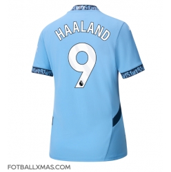 Manchester City Erling Haaland #9 Hjemmedrakt Dame 2024-25 Kortermet