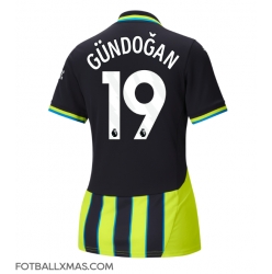 Manchester City Ilkay Gundogan #19 Bortedrakt Dame 2024-25 Kortermet