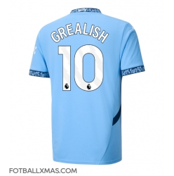 Manchester City Jack Grealish #10 Hjemmedrakt 2024-25 Kortermet