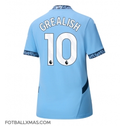 Manchester City Jack Grealish #10 Hjemmedrakt Dame 2024-25 Kortermet